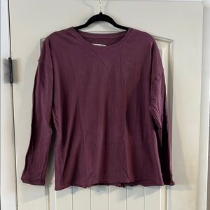 NWOT Free People Nina Long Sleeve Tee